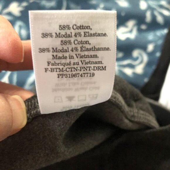 Everlane The Dream Pant  Size XS Charcoal Heather Gray - Picture 9 of 12